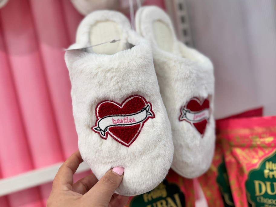 Target Valentine's Slippers