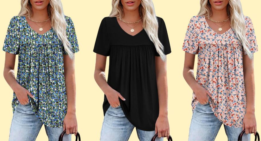 Women’s Tops Only $5.99 on Amazon (Includes Plus-Sizes)