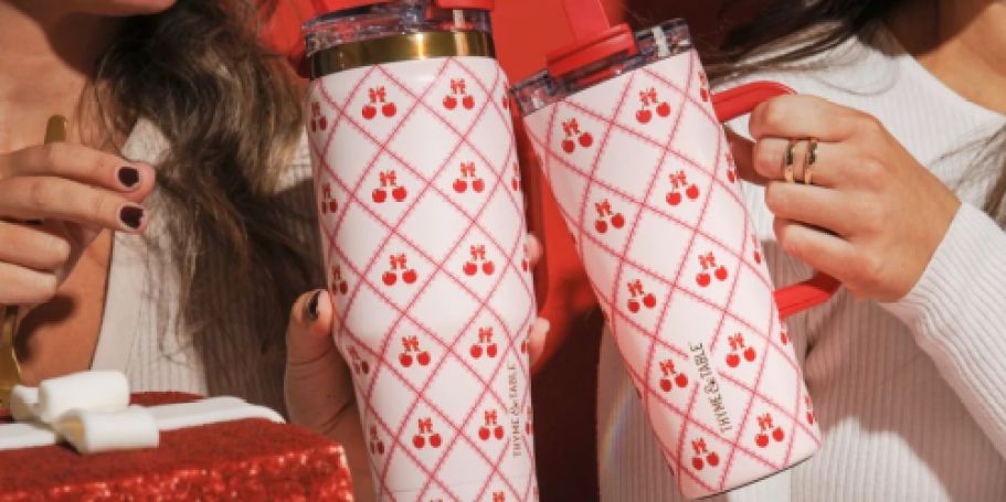 These NEW Thyme & Table Valentine Tumblers at Walmart Are Too Cute!