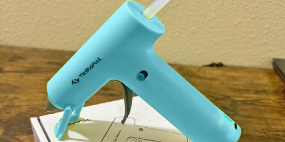 Cordless Hot Glue Gun w/ 20 Glue Sticks Just $12.99 on Amazon (Reg. $20)