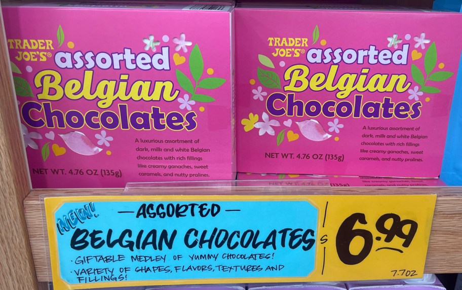 Trader Joes Assorted Belgium Chocolates