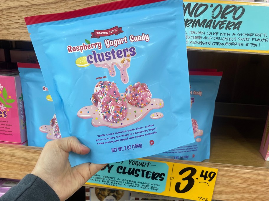 Trader Joes Raspberry Yogurt Clusters