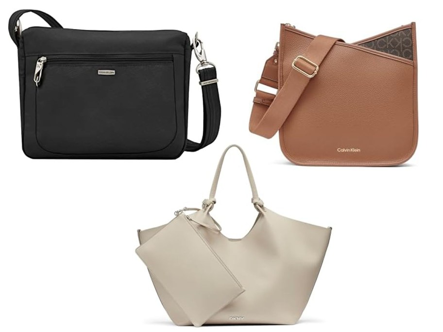 Travelon, DKNY and Calvin Klein Bags