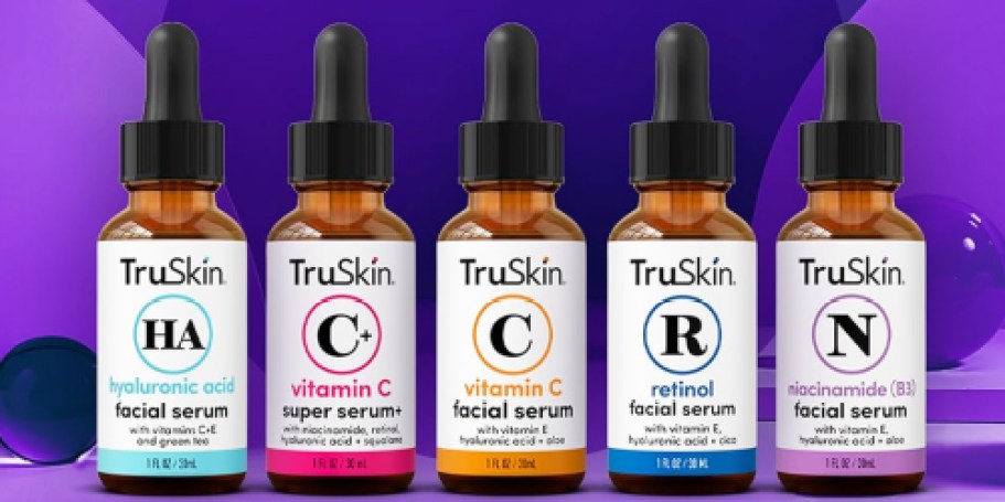 Up to 60% Off TruSkin Skincare on Amazon | Serums from $8.99 Shipped