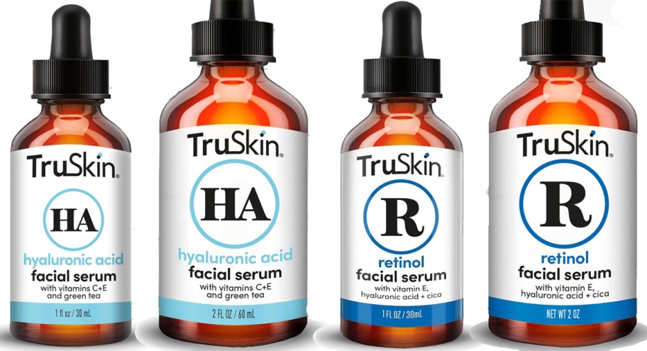 4 bottles of TruSkin Serum