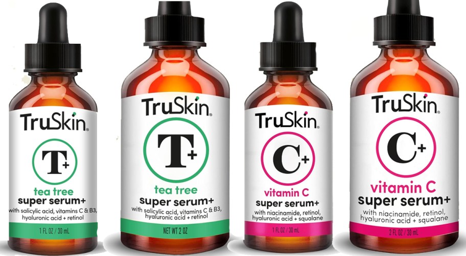 4 bottles of TruSkin Serum