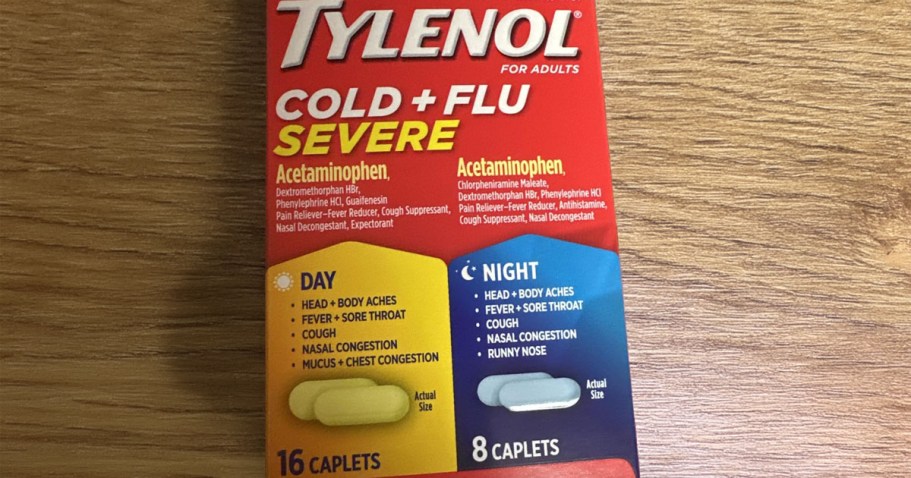 Tylenol Cold + Flu Severe Day & Night Medicine Only $5 Shipped on Amazon (Reg. $11)