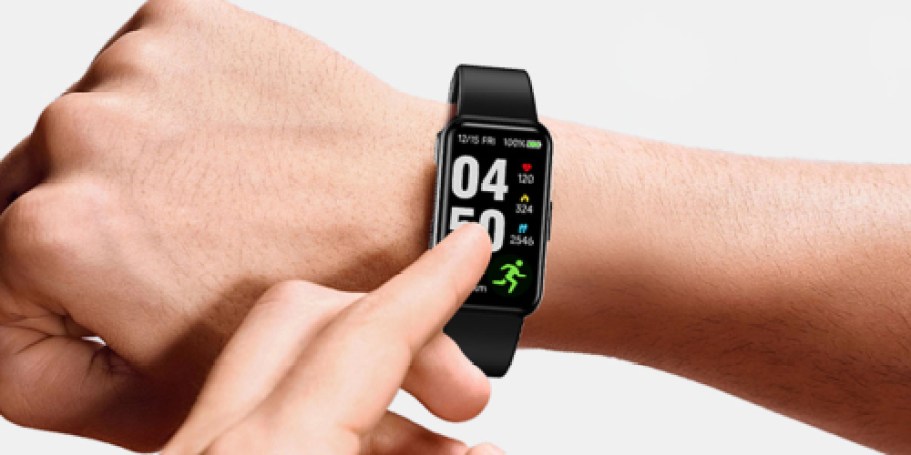 GO! Fitness Tracker Only $11.99 on Amazon | Track Heart Rate, Sleep + More!