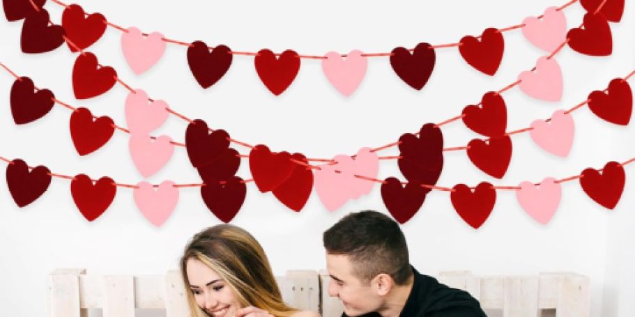 Valentine’s Day Love Garland Just $3.59 on Amazon (Reg. $8)