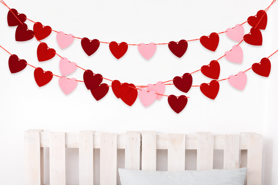 Valentine’s Day Love Garland Just $4 on Amazon (Reg. $8)