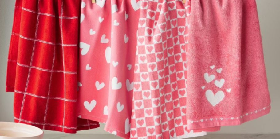 Sam’s Club Kitchen Towel 8-Piece Sets JUST $11.86 | Valentine’s, Spring, & More