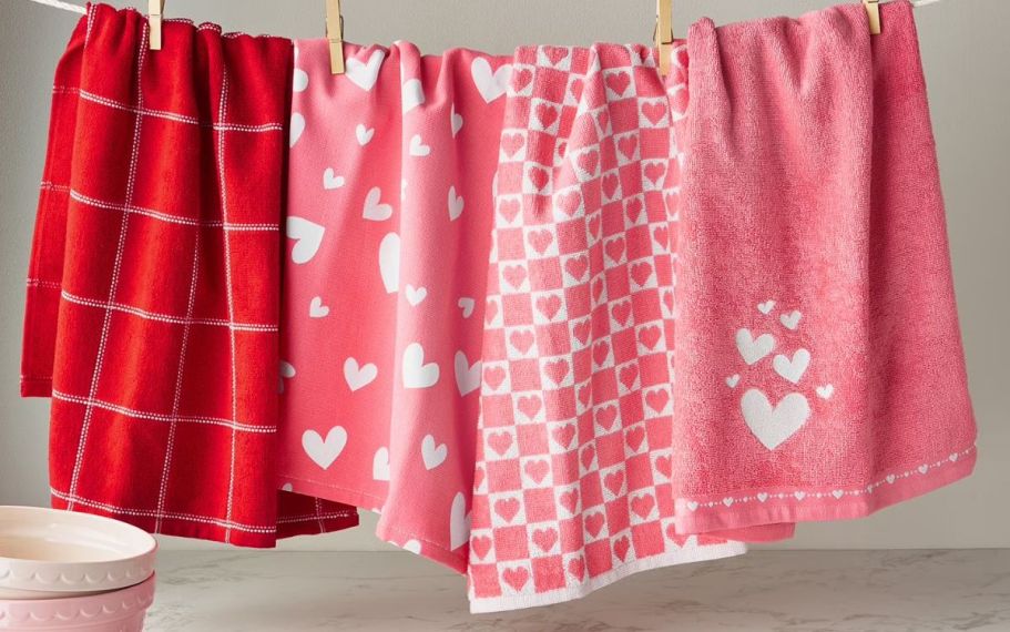 Sam’s Club Kitchen Towel 8-Piece Sets JUST $11.86 | Valentine’s, Spring, & More