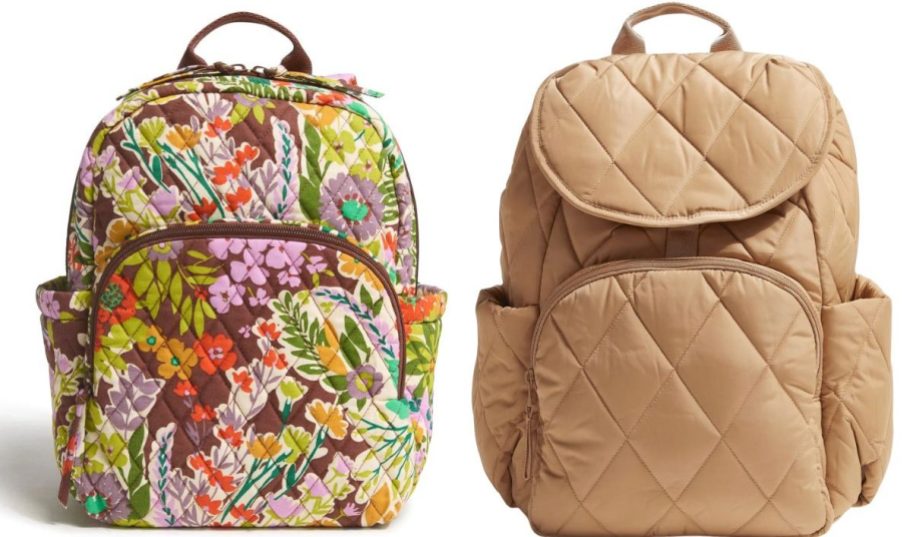 stock image of vera bradley backpacks