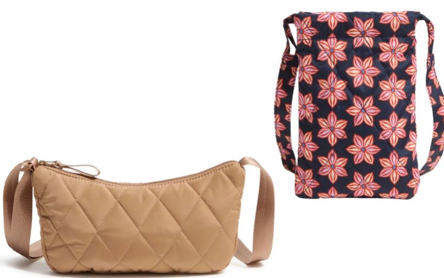 stock image of two different vera bradley bags