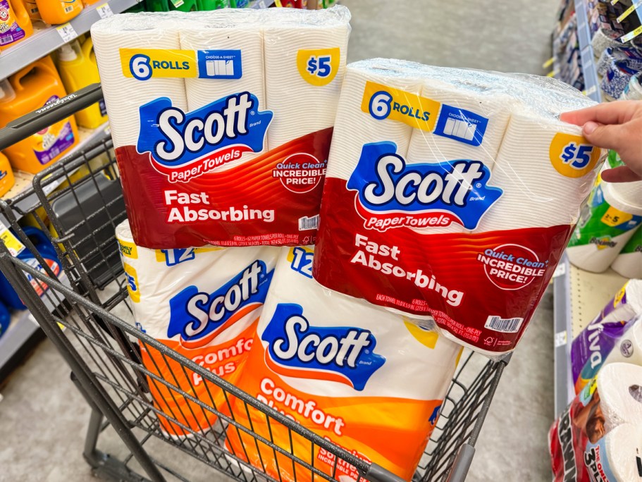 Scott Toilet Paper 12-Packs & Paper Towel 6-Packs Just $2.25 Each After Walgreens Cash