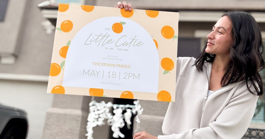 Walgreens Custom Yard Signs Just $12 with Free Same-Day Pickup (+ A Clever Decor Hack!)