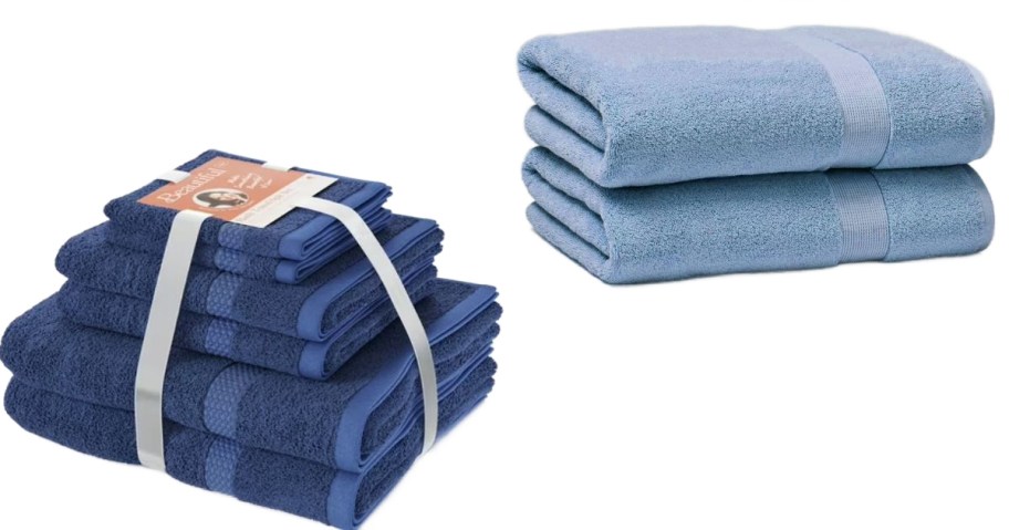 Stock images of Beautiful by Drew Barrymore and BHG Signature towels
