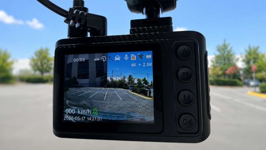 HD Front & Rear 4K Dash Cam w/ Accessories Only $44.99 Shipped on Amazon