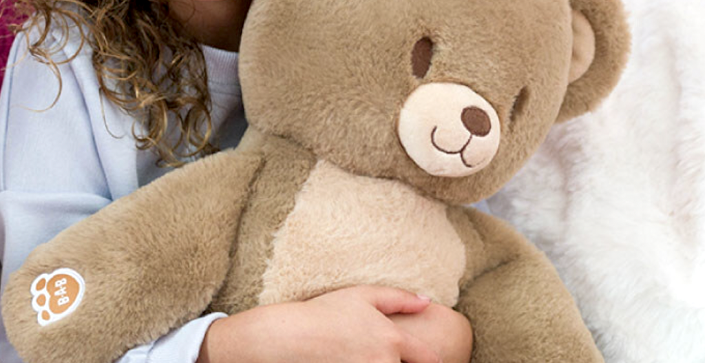 Build-A-Bear’s Weighted Heartwarming Hugs Bear Returns 1/21 (Will Sell Out!)