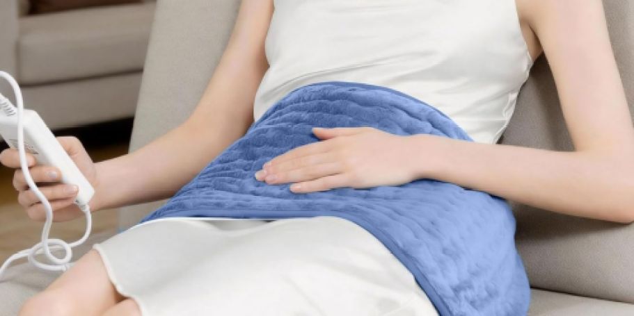 Team-Fave Washable Heating Pad Just $11.49 on Amazon (Reg. $32)