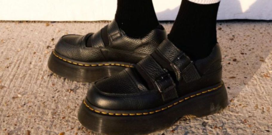 Extra 25% Off Dr. Martens Sale = Leather Mary Jane Shoes ONLY $60 Shipped (Reg. $130)