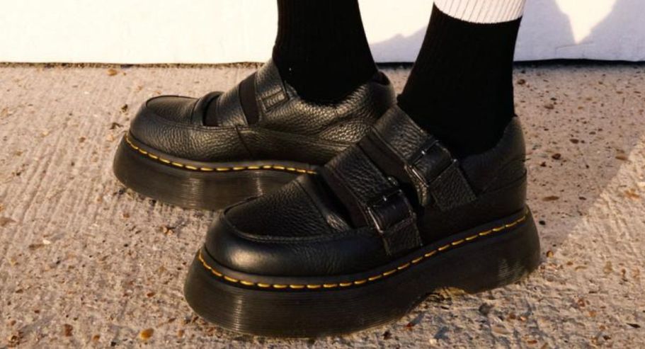 Extra 25% Off Dr. Martens Sale = Leather Mary Jane Shoes ONLY $60 Shipped (Reg. $130)