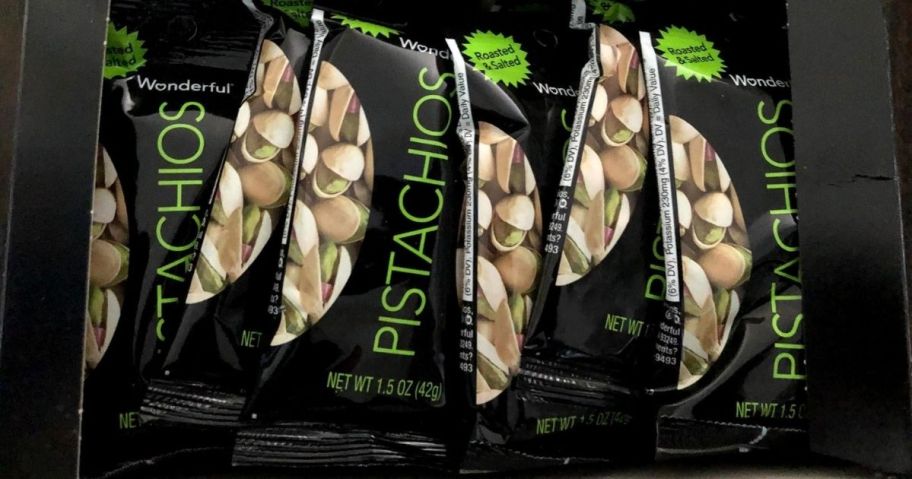 Wonderful Pistachios In Shell 1.5oz 9-Pack
