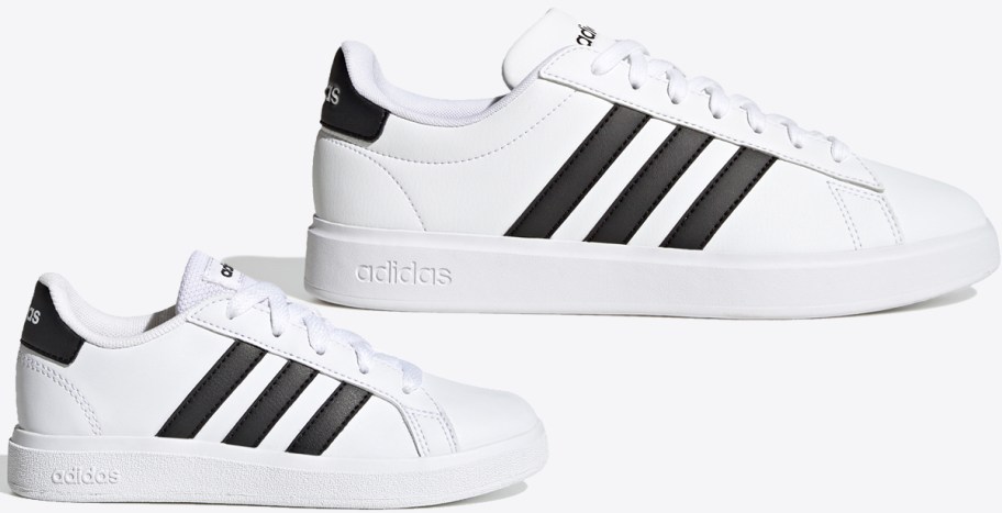 matching kids and adult adidas sneakers