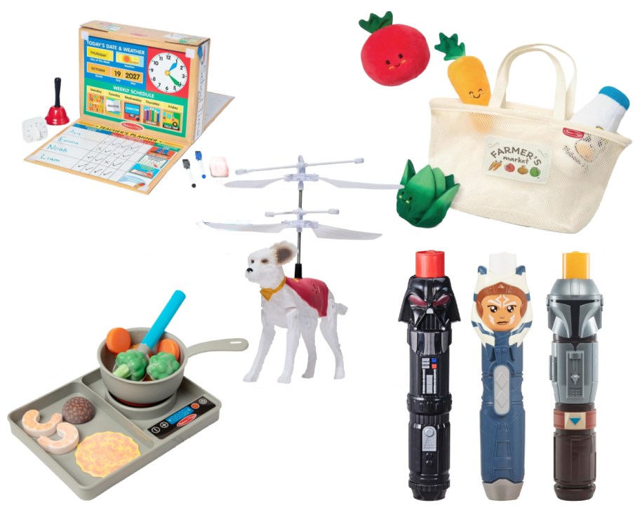 melissa and doug toys and farmers market toys and flying dog