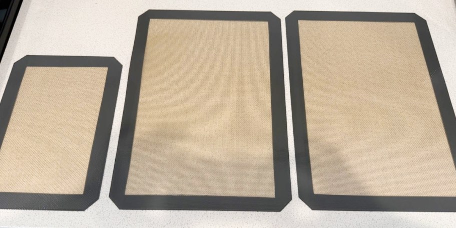Silicone Baking Mat 3-Piece Set Only $6.99 on Amazon (Reg. $10)