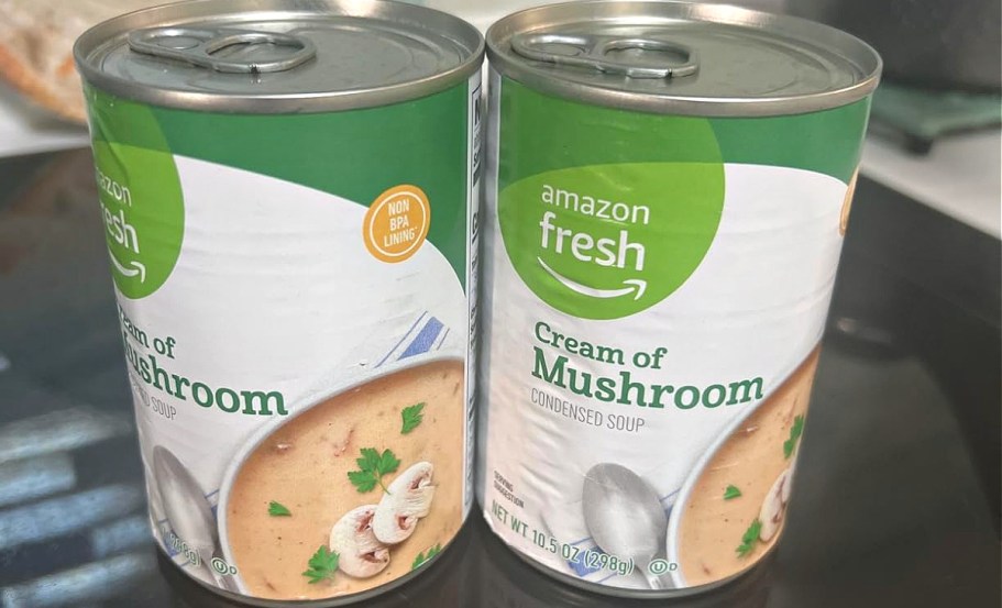 Amazon Fresh Soup Just 55¢ Shipped (Chicken Noodle, Tomato, & More!)