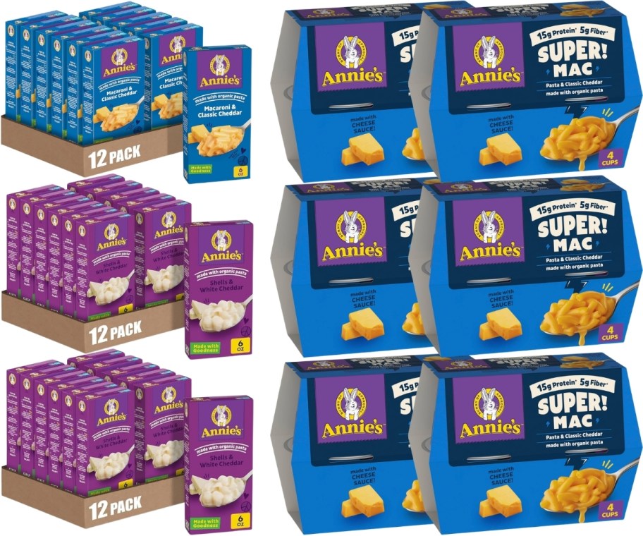 annies mac and cheese in multipacks