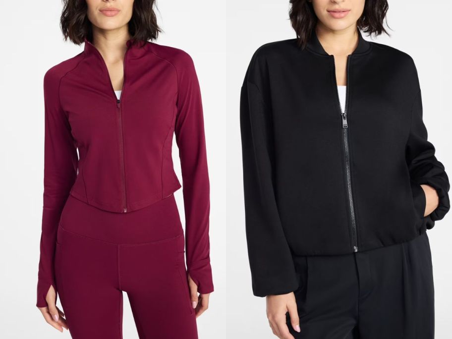 stock image of two different avia jackets