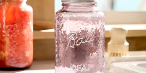 Ball Rose Vintage Mason Jars 32oz 4-Pack Only $14.39 on Target.com