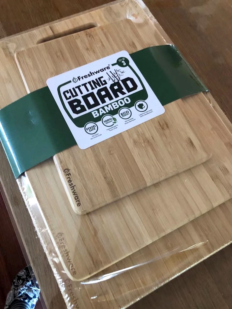 Bamboo Cutting Board 3-Pack Just $10.99 on Amazon