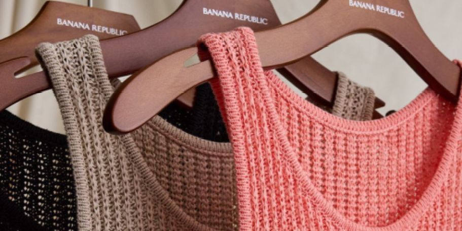 WOW! Banana Republic Factory Clothing from $3.98 (Reg. $40)