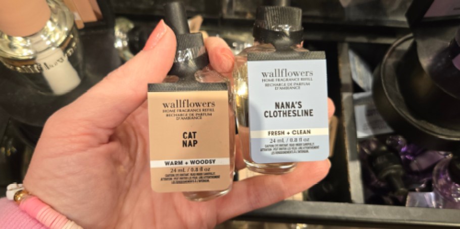 Bath & Body Works Wallflower Refill 2-Packs Only $5.95 | Includes New Summer Scents