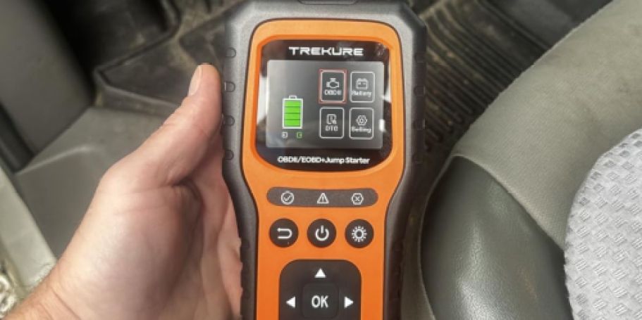 Don’t Get Stranded: Car Battery Jump Starter, Flashlight & Code Reader Just $41 Shipped on Amazon