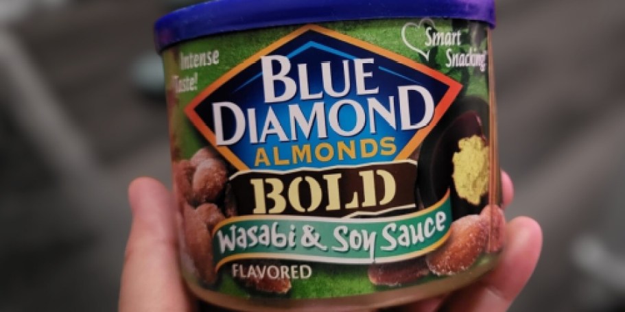 TWO Blue Diamond Wasabi Almonds 6oz Just $5.61 Shipped on Amazon ($2.80 each)