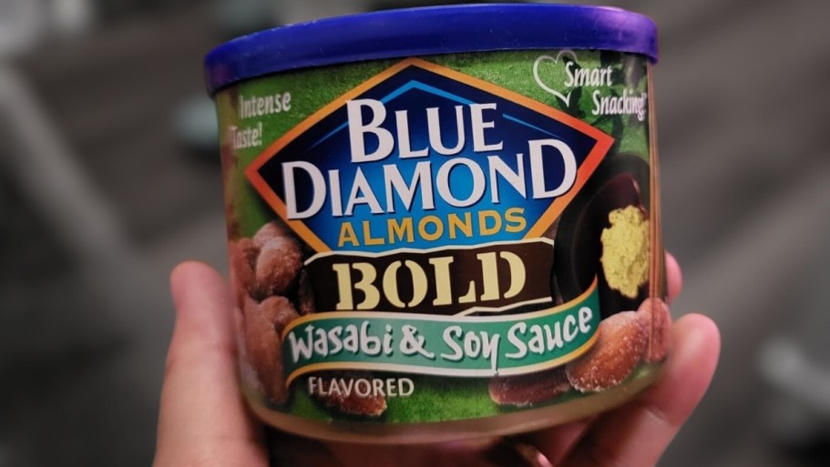 TWO Blue Diamond Wasabi Almonds 6oz Just $5.61 Shipped on Amazon ($2.80 each)