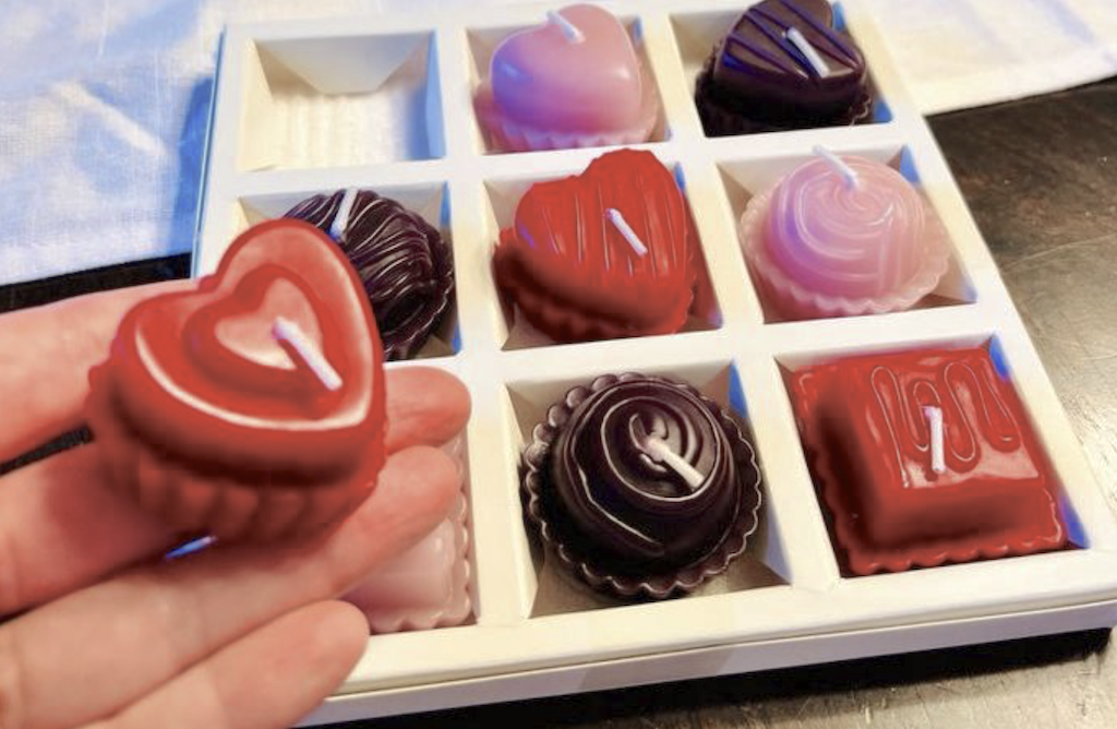 Get 30% Off Target Valentine’s Day Dessert Candles | Box of Chocolates, Macarons & More