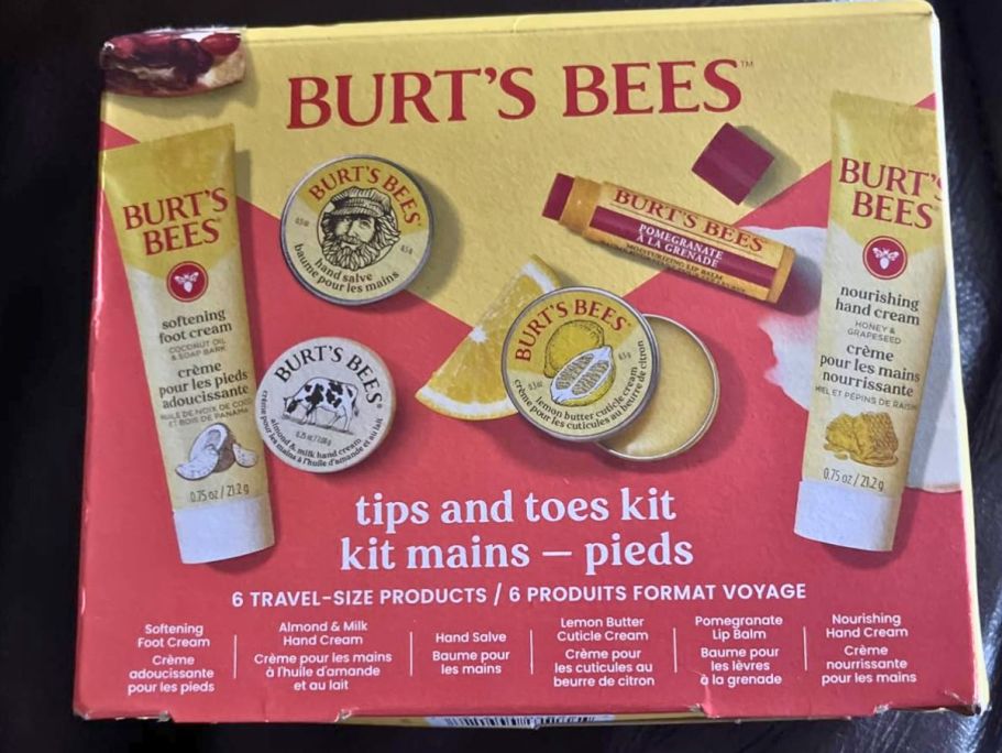 Burt’s Bees 6-Piece Gift Set Just $8.54 Shipped on Amazon (Reg. $15) | Great for Travel