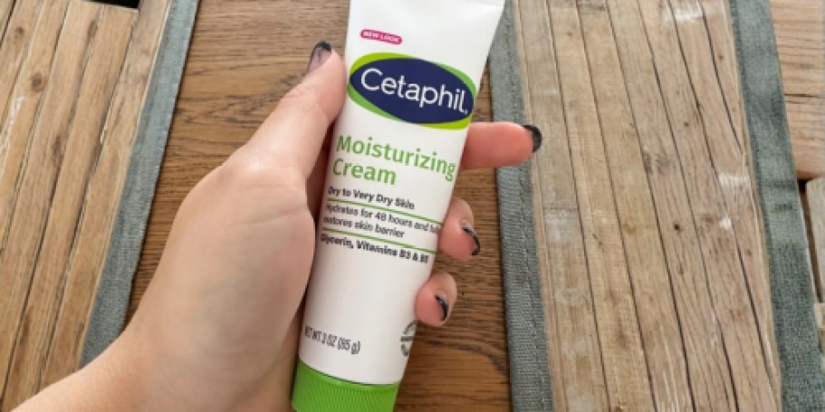 THREE Cetaphil Moisturizing Creams Only $10.42 Shipped on Amazon