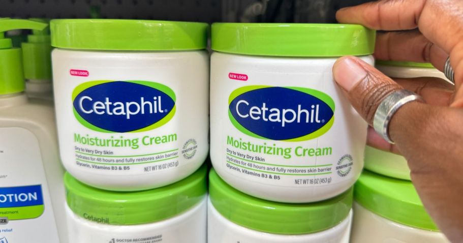 TWO Cetaphil Moisturizing Creams Only $14.71 Shipped on Amazon (Reg. $27)