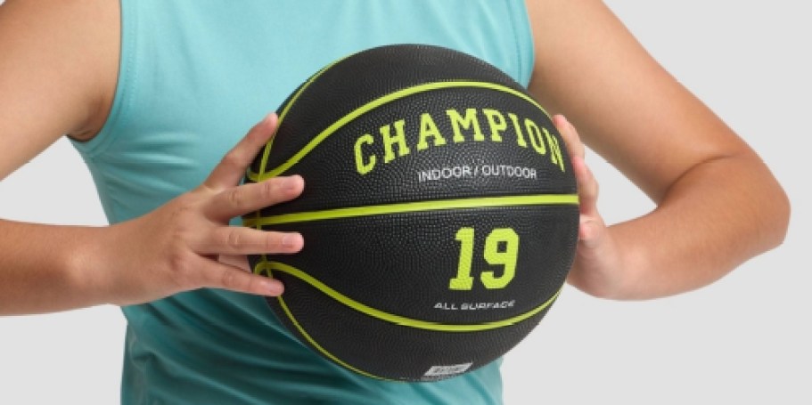 40% Off Champion Gear & Accessories on Target.com | Basketballs, Socks, Water Bottles & More from $5.99