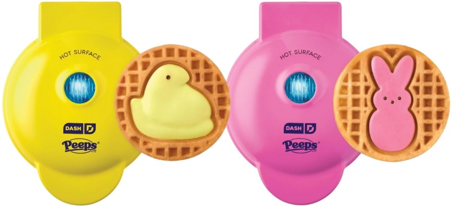 dash peeps waffle makers