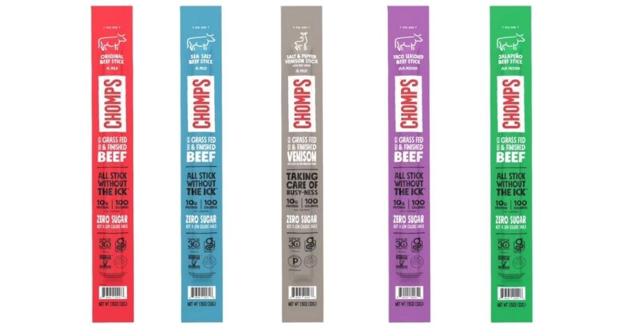 five chomps beef sticks