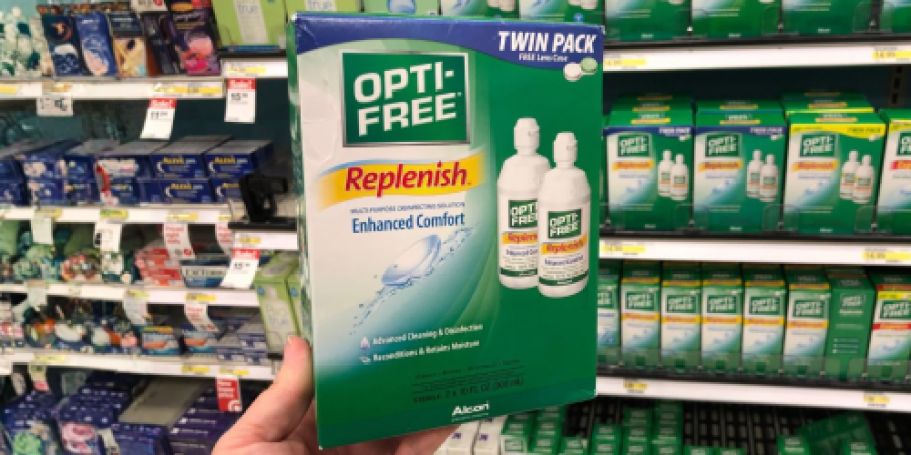 Opti-Free Contact Lens Solution 2-Pack Only $5 Shipped (Reg. $16)