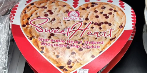 Target Has a Heart Shaped Pizza and Cookie for the Cutest Valentine’s Dinner and Dessert