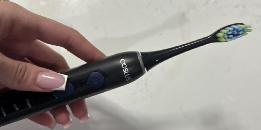 Sonic Electric Toothbrush Only $4.79 on Amazon – 30 Days of Battery Life on 1 Charge!
